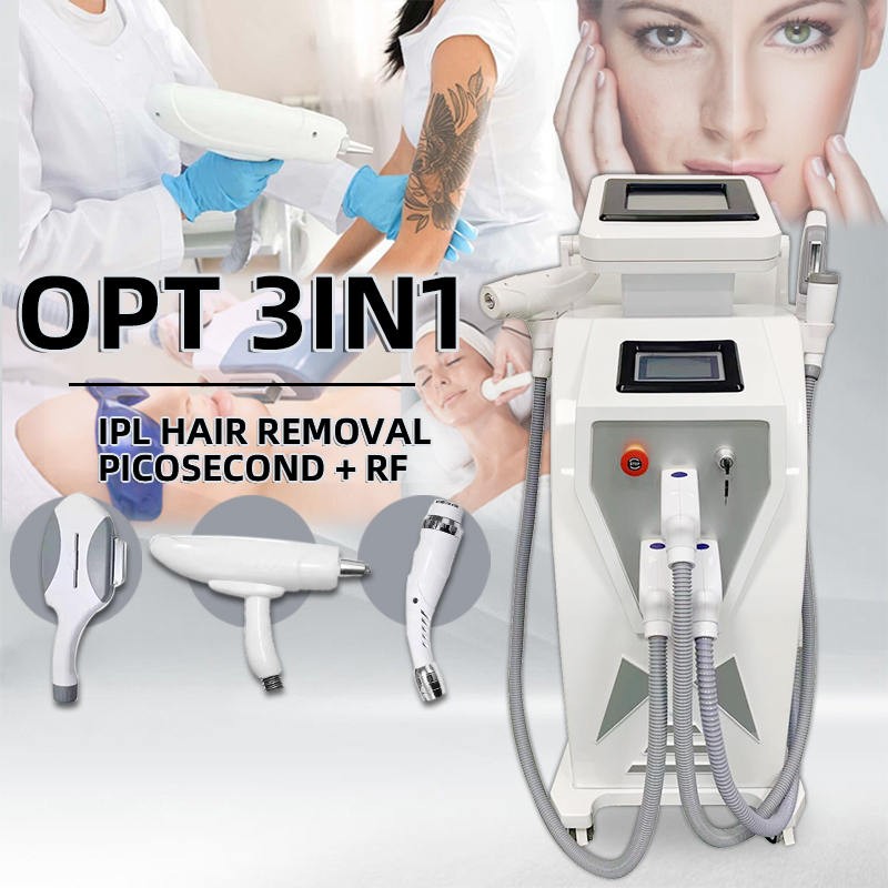 Jual OPT 3in1 ndyag laser + ipl laser hair removal + RF versi layar