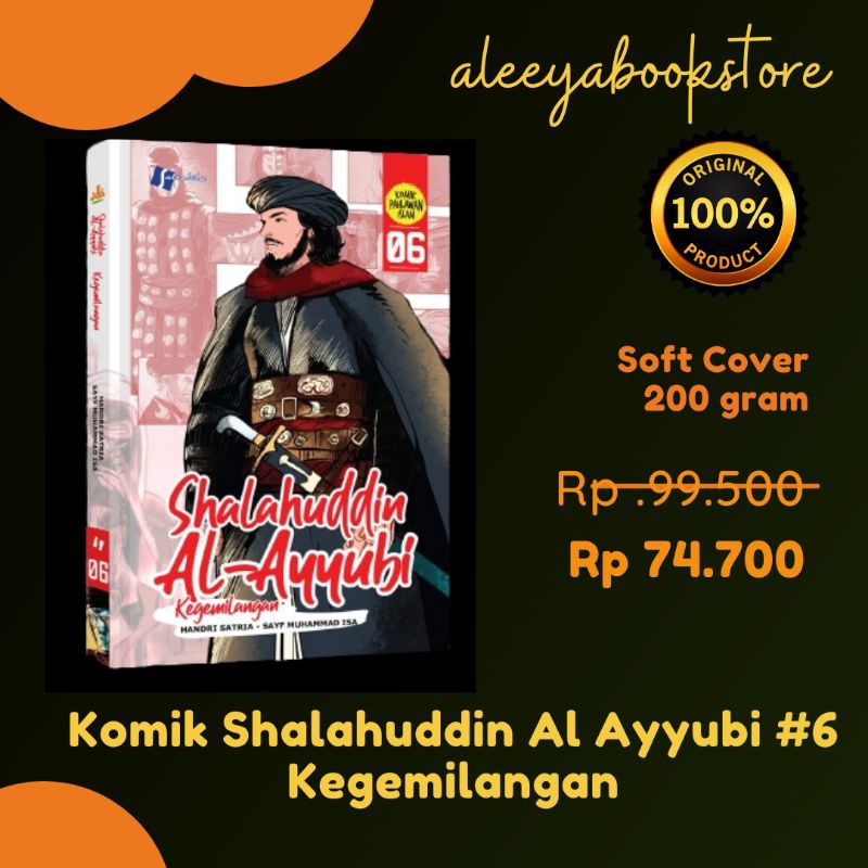 Jual Komik Shalahuddin Al Ayyubi Jilid 6 Kegemilangan Shopee Indonesia