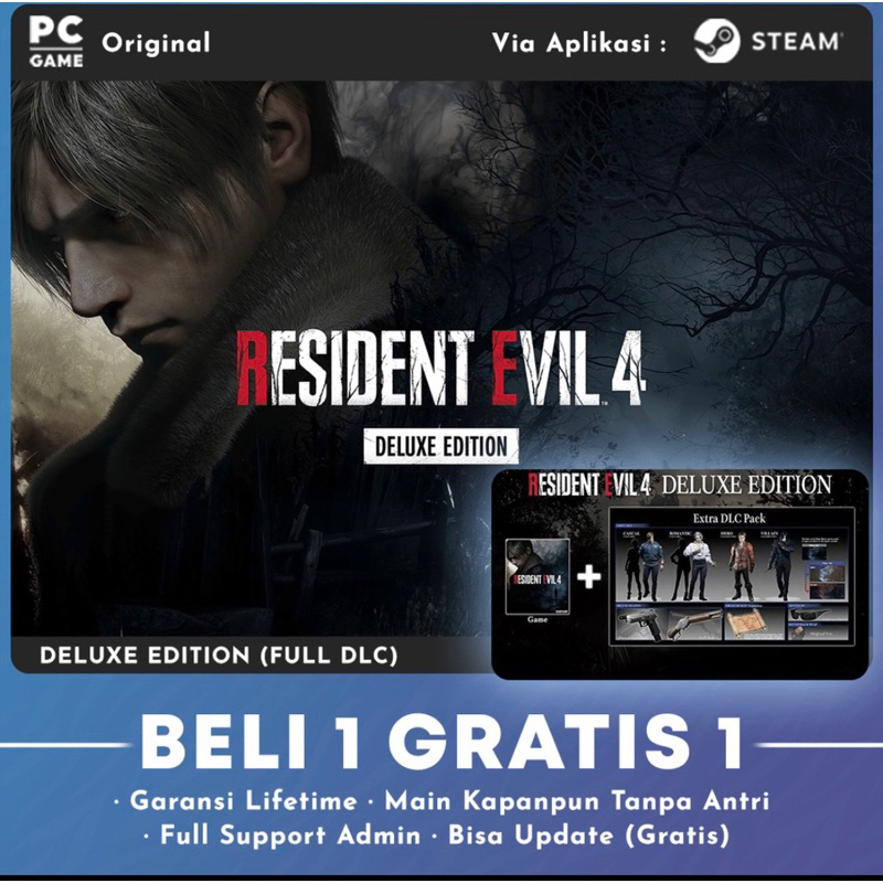 Jual Resident Evil 4 Remake Deluxe Edition | Shopee Indonesia