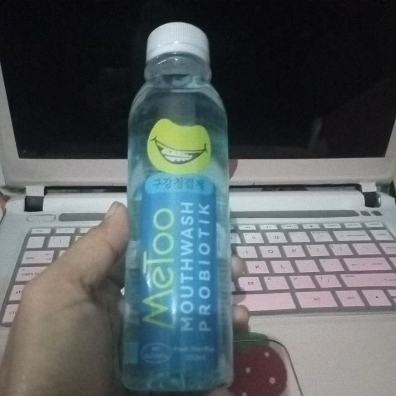 Jual MeToo Mouthwash 250ml Fresh Mint Plus expired 2024 Shopee Indonesia
