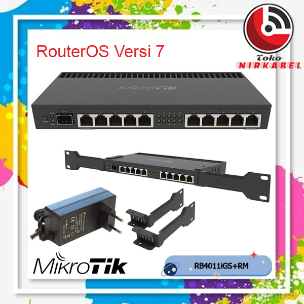 Jual MikroTik RB4011iGS+RM | RB 4011 IGS + RM | RB4011 IGS+RM | Shopee ...