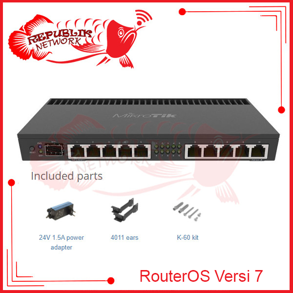 Jual MikroTik RB 4011 IGS + RM RB4011iGS+RM | Shopee Indonesia