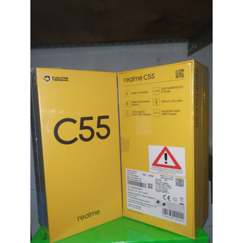 Jual Realme C55 6/128 GB New Garansi Resmi | Shopee Indonesia