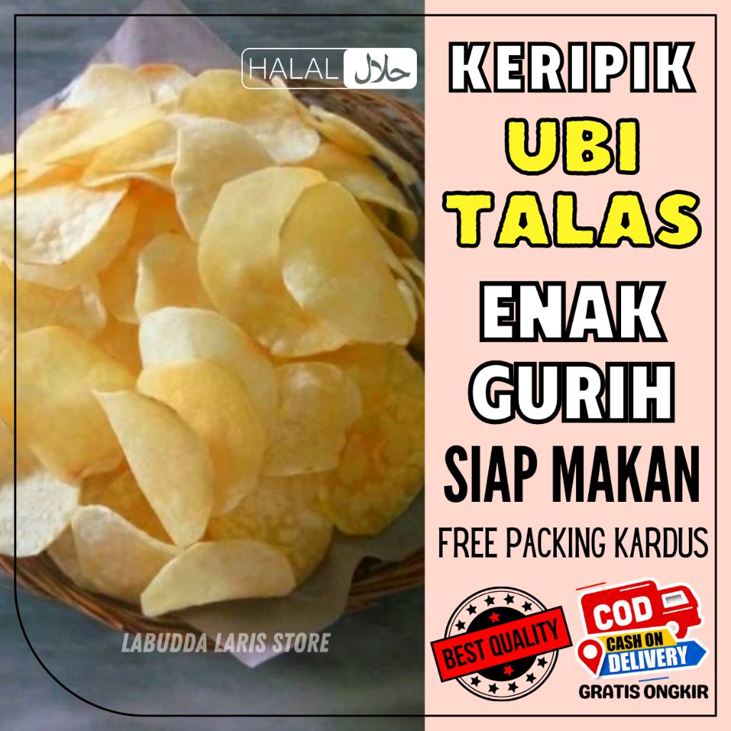 Jual Keripik Talas Kripik Talas Kiloan Kripik Mbote Ubi Talas Sudah