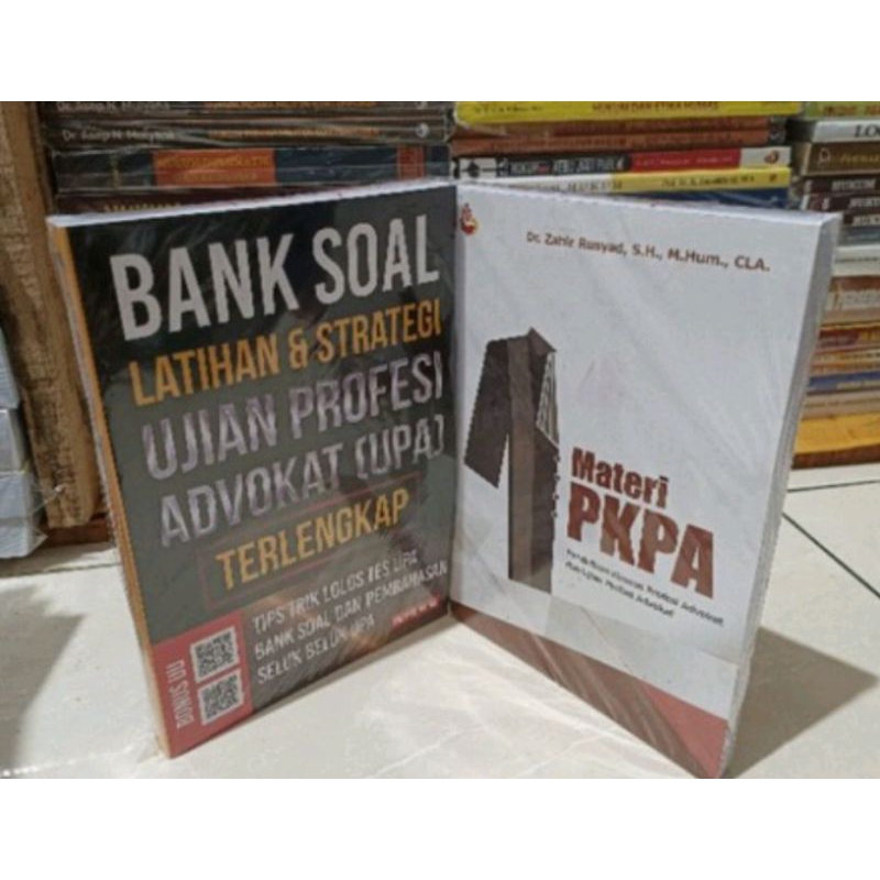 Jual BANK SOAL LATIHAN & STRATEGI UJIAN PROVESi ADVOKAT ( Dapat 2 Buku ...