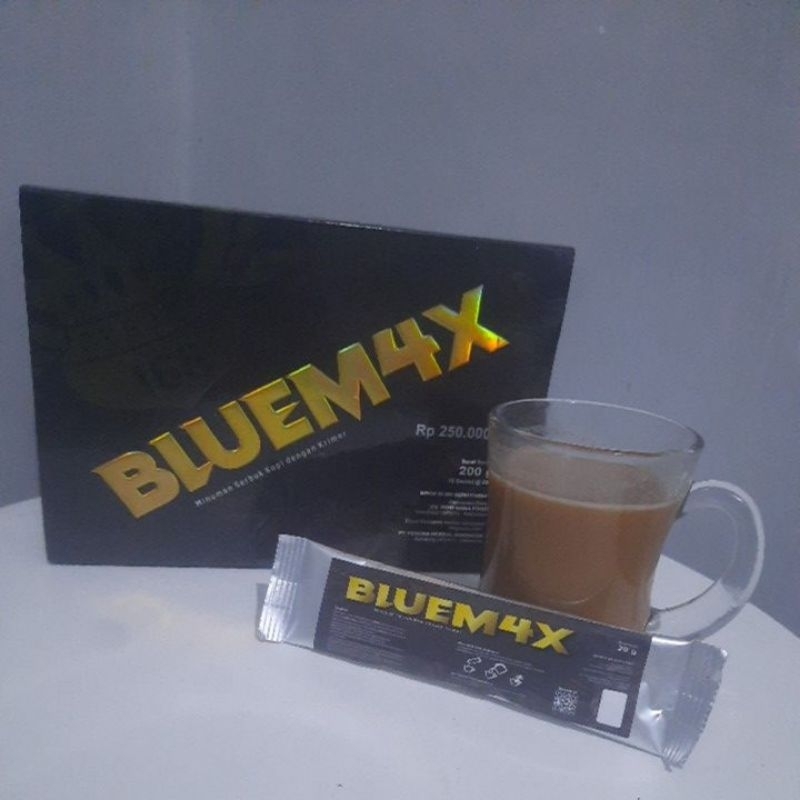 Jual BLUEMAX COFFEE | 1 BOX ISI 10 SACHET KEMASAN BARU (BPOM) | Shopee ...