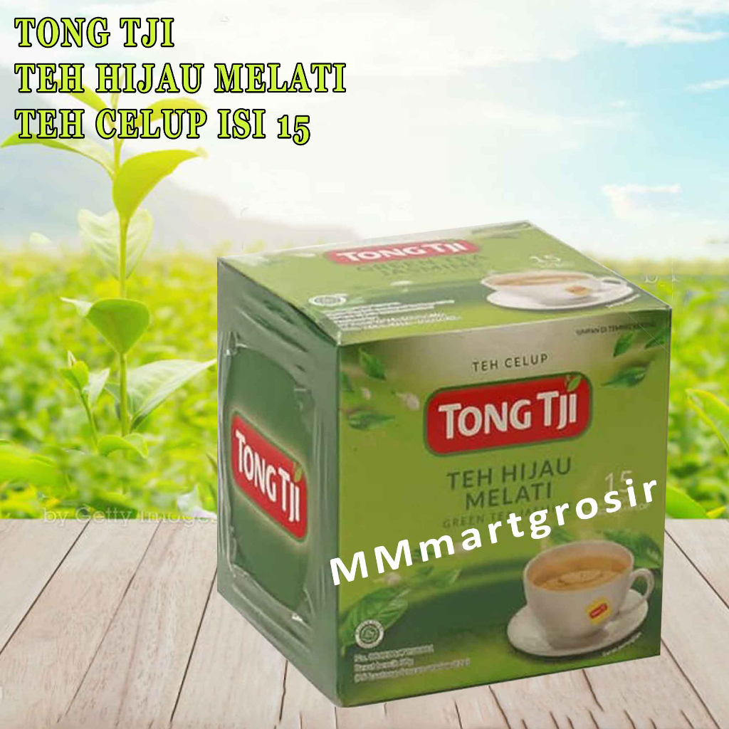 Jual Tong Tji Teh Celup Teh Hijau Melati 30gr 15 Kantong