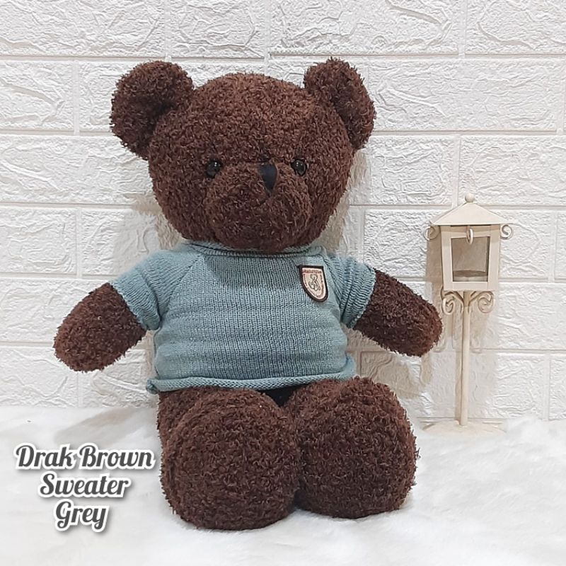 Jual Boneka Teddy Bear Sweater Boneka Beruang Lucu | Shopee Indonesia