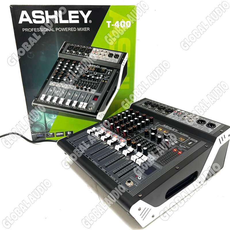 Jual Power Mixer Audio Ashley T 400 & Mpower 4 Original 4channel
