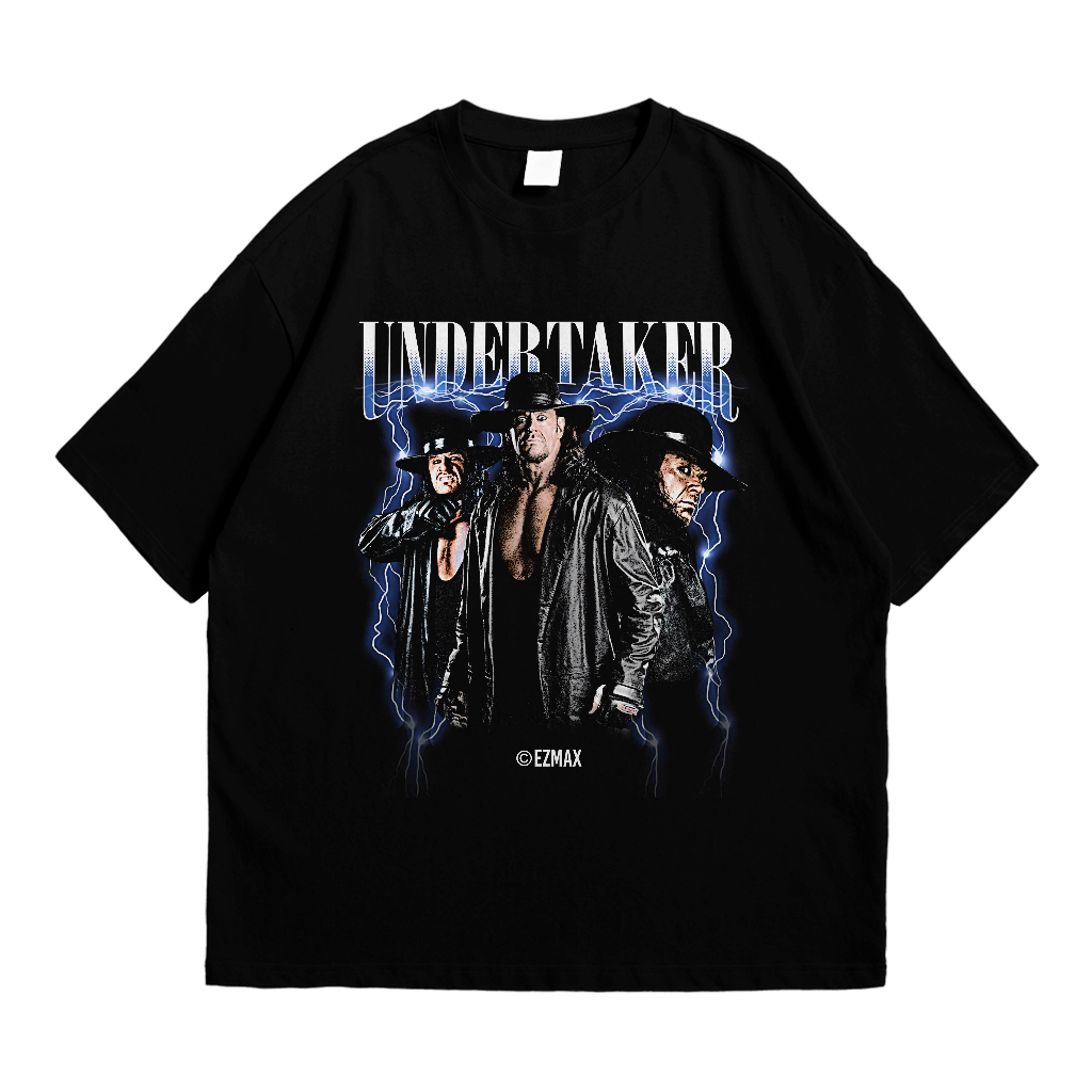 Jual Ezmax Kaos Oversize Undertaker WWE SmackDown T-shirt Black ...