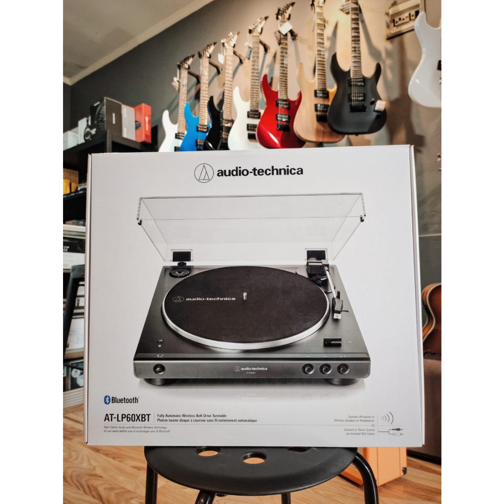 Jual Audio Technica AT LP60XBT LP60X BT Turntable Bluetooth ORIGINAL