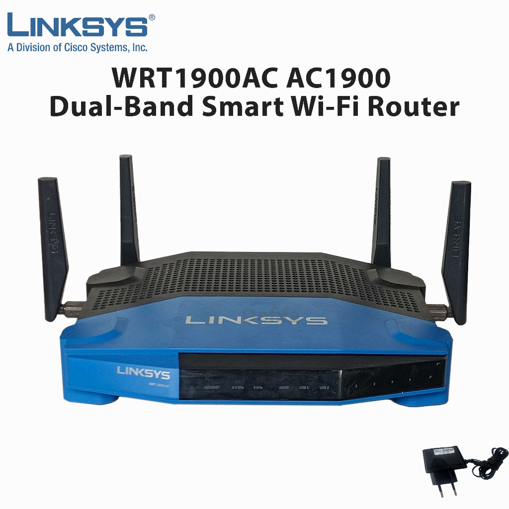 Jual Linksys WRT1900AC AC1900 DualBand WiFi Router Shopee Indonesia