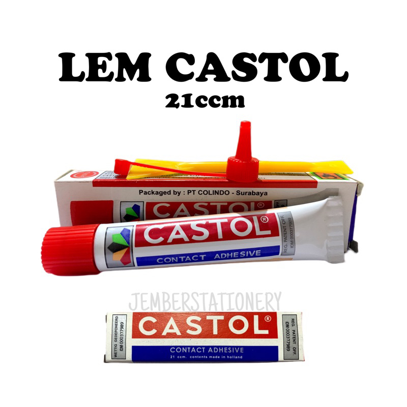 Jual (1biji) Lem Castol 21ccm | Shopee Indonesia
