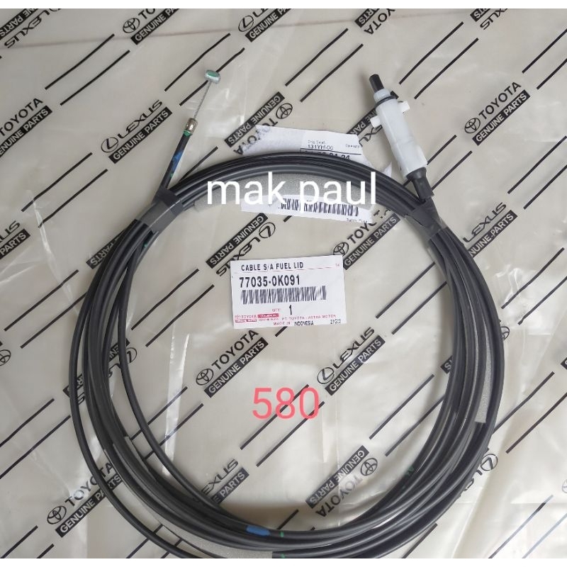 Jual kabel tarikan bensin solar INNOVA FORTUNER HILUX 2005 - 2015 ...