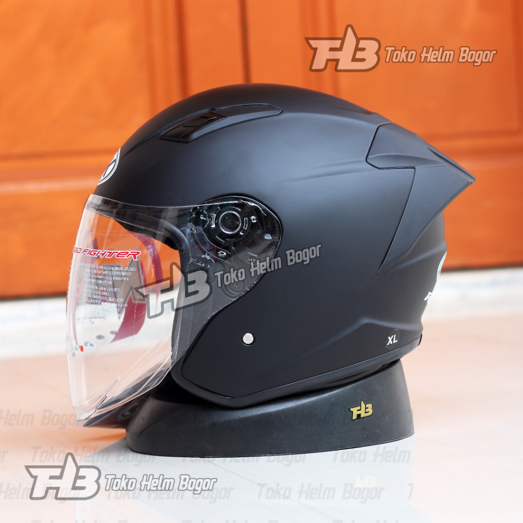 Jual NHK R1 Elite Solid BLACK DOF | Shopee Indonesia