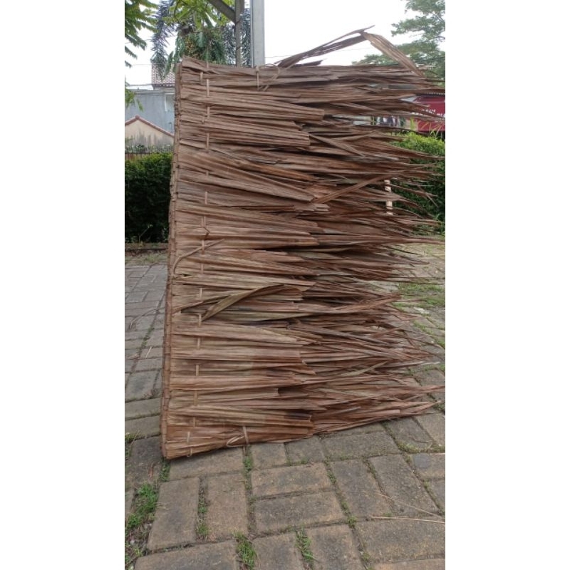 Jual ATAP DAUN RUMBIA ATAU DAUN KIRAY SATUAN MINIMAL ORDER 5 LEMBAR ...