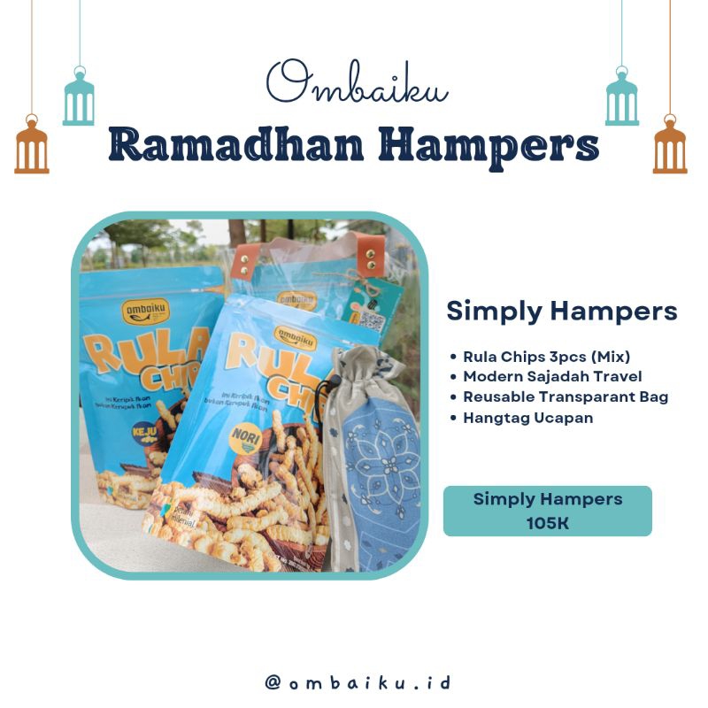 Jual Ombaiku Hampers | Keripik Ikan 