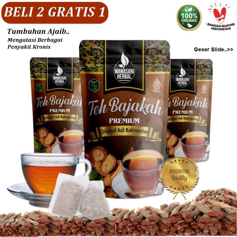 Jual Teh Akar Bajakah Premium Asli Kalimantan Kualitas Terbaik Kayu