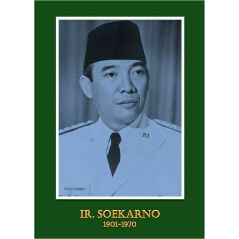 Jual Hiasan Dinding Poster Ir Soekarno Plus Bingkai Ukuran 53 35