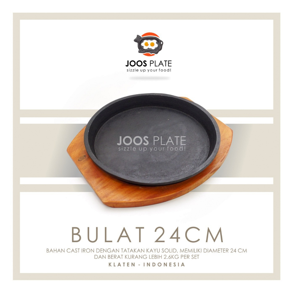 Jual Hot plate bulat 24cm atau hotplate bundar 24cm Shopee Indonesia