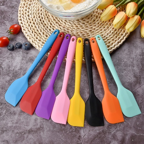 Jual Spatula Silikon Food Grade Alat Masak Tahan Panas Anti Lengket