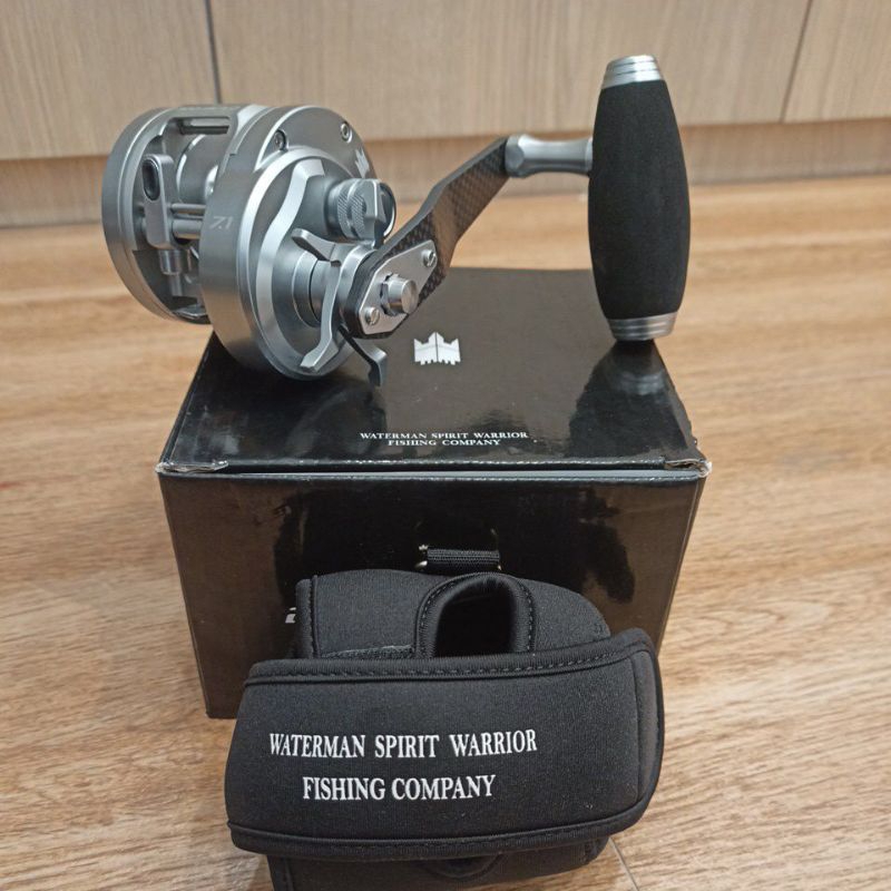 Jual Reel Tridentech Silver Rays 200 300 Reel Jigging Overhead | Shopee ...