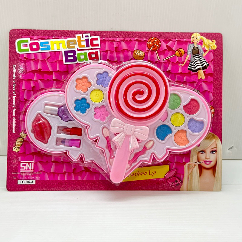 Jual Make Up Lollipop Make Up Anak Bentuk Permen Bisa Dipakai dan Aman