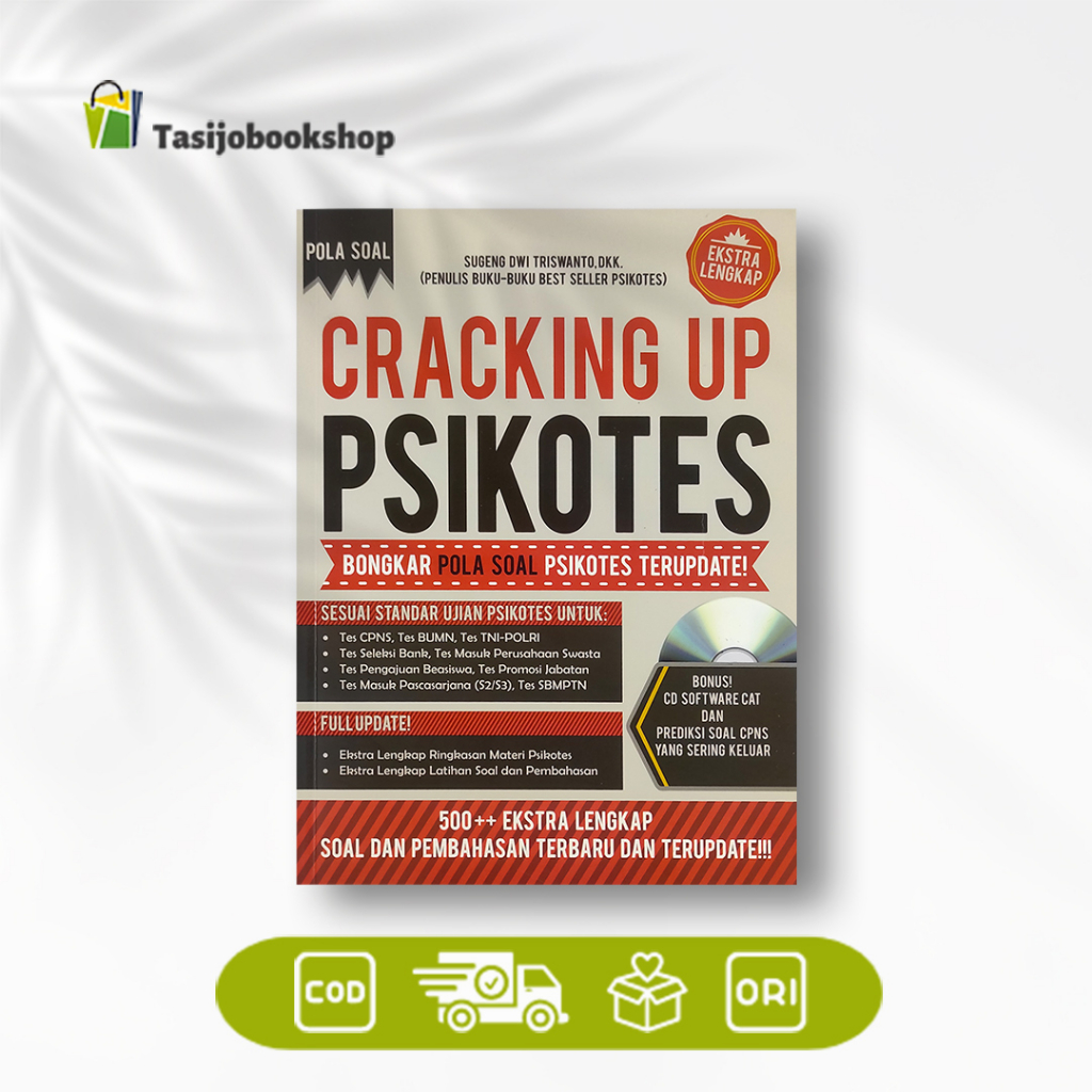 Jual Buku kumpulan Soalsoal Psikotes The Best Rekor Nilai 709,5 Tpa