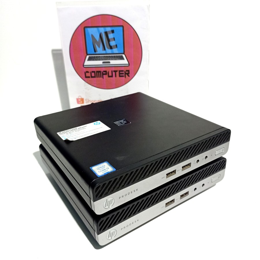 Jual Mini PC HP Prodesk 400 G3 Intel i3 7100T RAM 8GB Harddisk 1TB