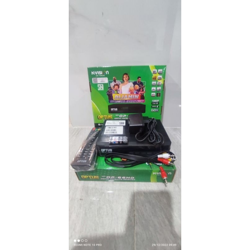 Jual Receiver optus hd 66 (By K.vision) Shopee Indonesia