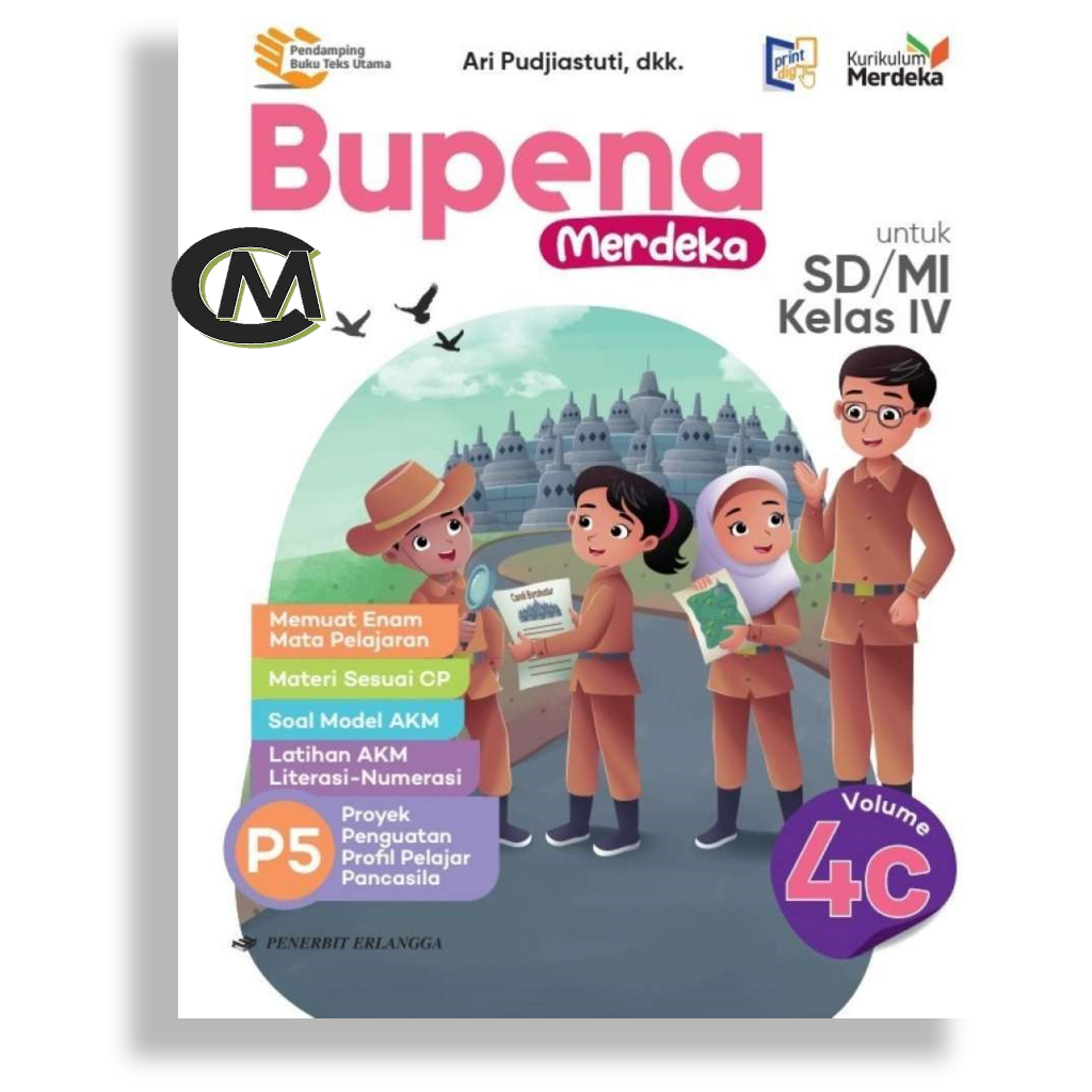 Jual BUPENA KELAS 4A, 4B, 4C, 4D KURIKULUM MERDEKA PENERBIT ERLANGGA ...