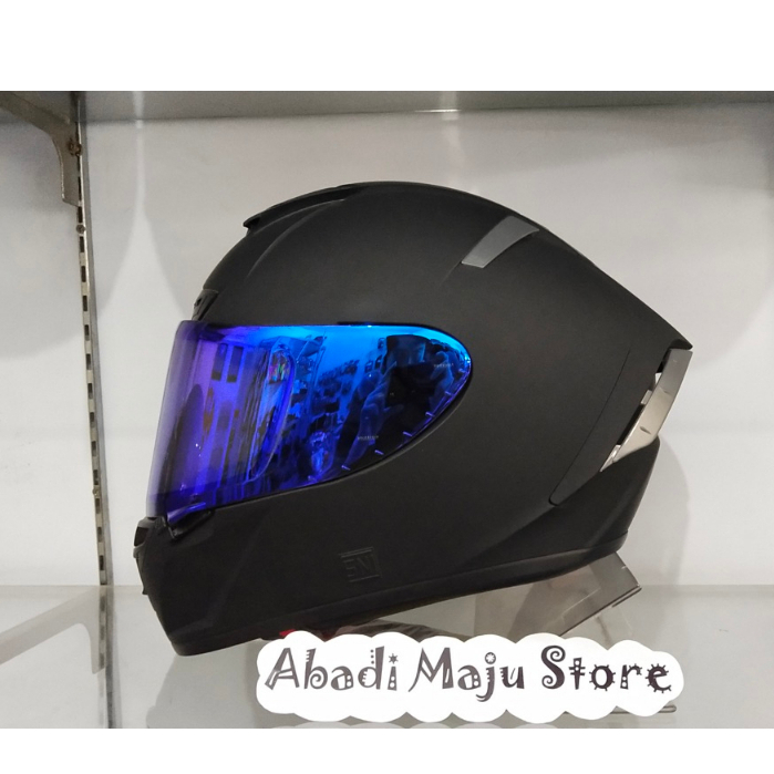 Jual HELM SCOTT RX 7 SOLID BLACK DOFF ORIGINAL | Shopee Indonesia