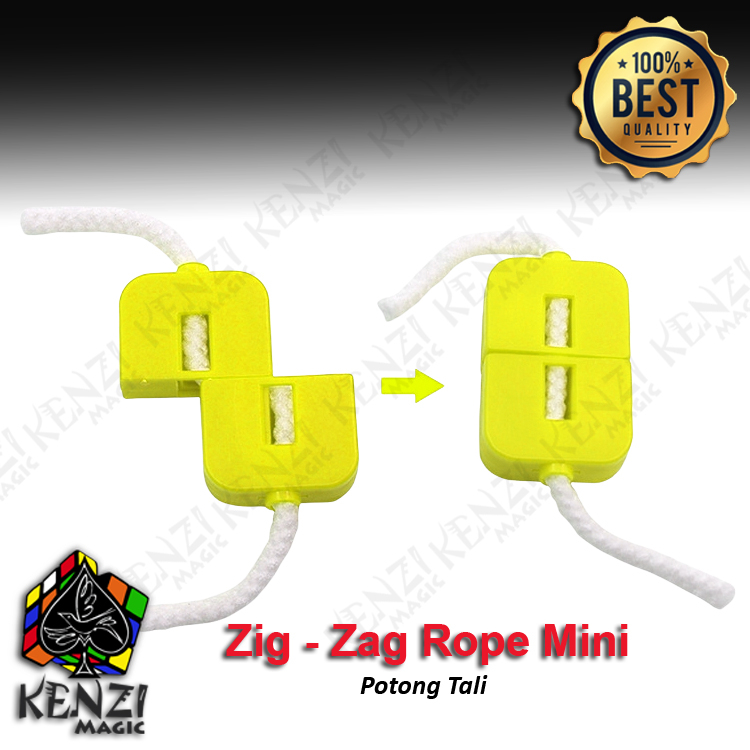 Jual Zig Zag Rope ukuran Mini Alat Sulap Tali Zigzag Rope Shopee