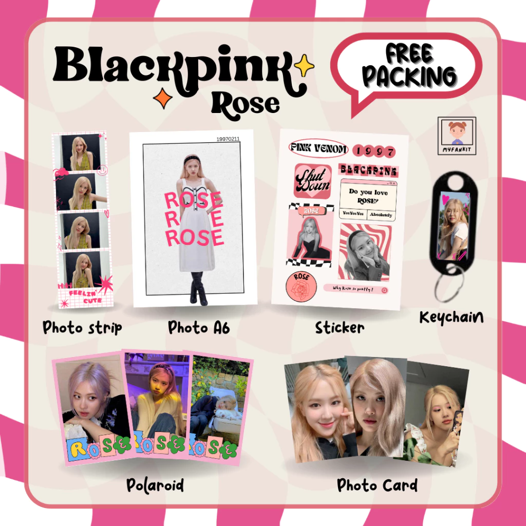 Fankit Mini Blackpink untuk Penggemar Musik dan Koleksi