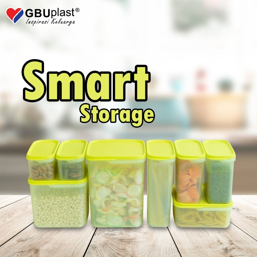 Jual Toples Plastik Set Kue Makanan Sealware Snack Smart Storage Gbu