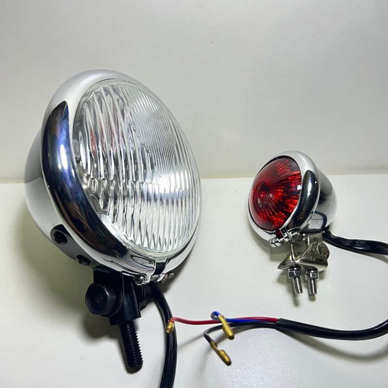 Feux Phare Projecteur Bates Rond Moto pour Triumph