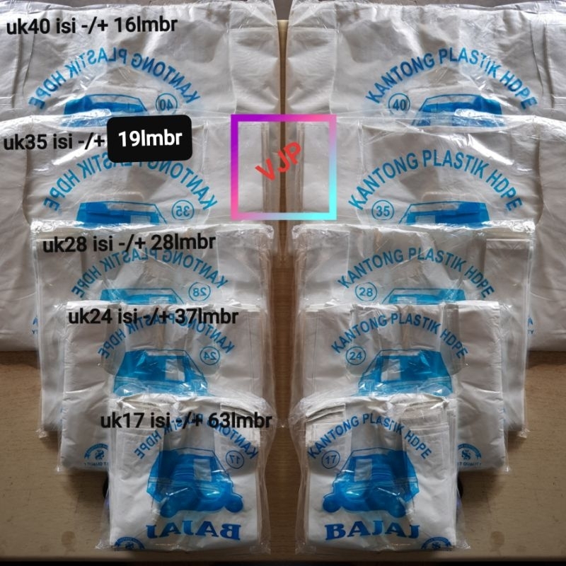 Jual Kantong Plastik Hd Kresek Asoy Shopping Bag Putih Susu Tebal Uk 17