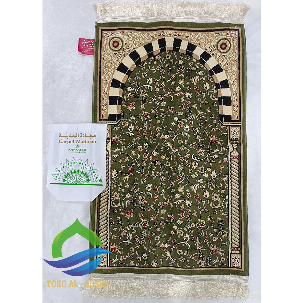 Jual Sajadah Rawdah Rug signature-hijau | Shopee Indonesia