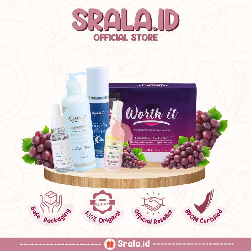 Jual WORTH IT PRODUK LENGKAP BY DINA HUMAIRA Shopee Indonesia