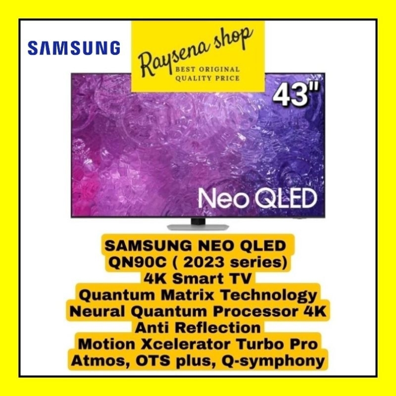 Jual SAMSUNG NEO QLED 43QN90C / QA43QN90C 4k NEO QLED SMART TV 43 Inch ...