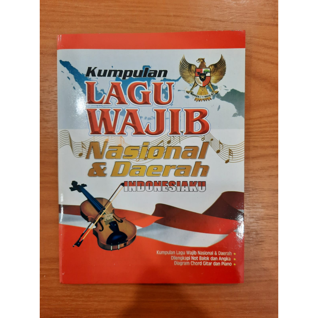 Jual Buku Kumpulan Lagu Wajib Nasional Dan Daerah Indonesiaku