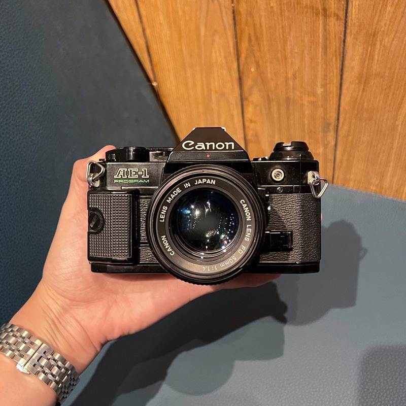 CANON AE-1 PROGRAM シルバー NEWFD 50MM F1.4
