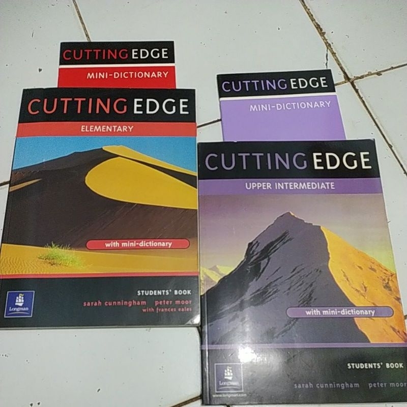 Jual HARGA 1AN ORI CUTTING EDGE ELEMENTARY/. UPPER INTERMEDIATE LENGKAP