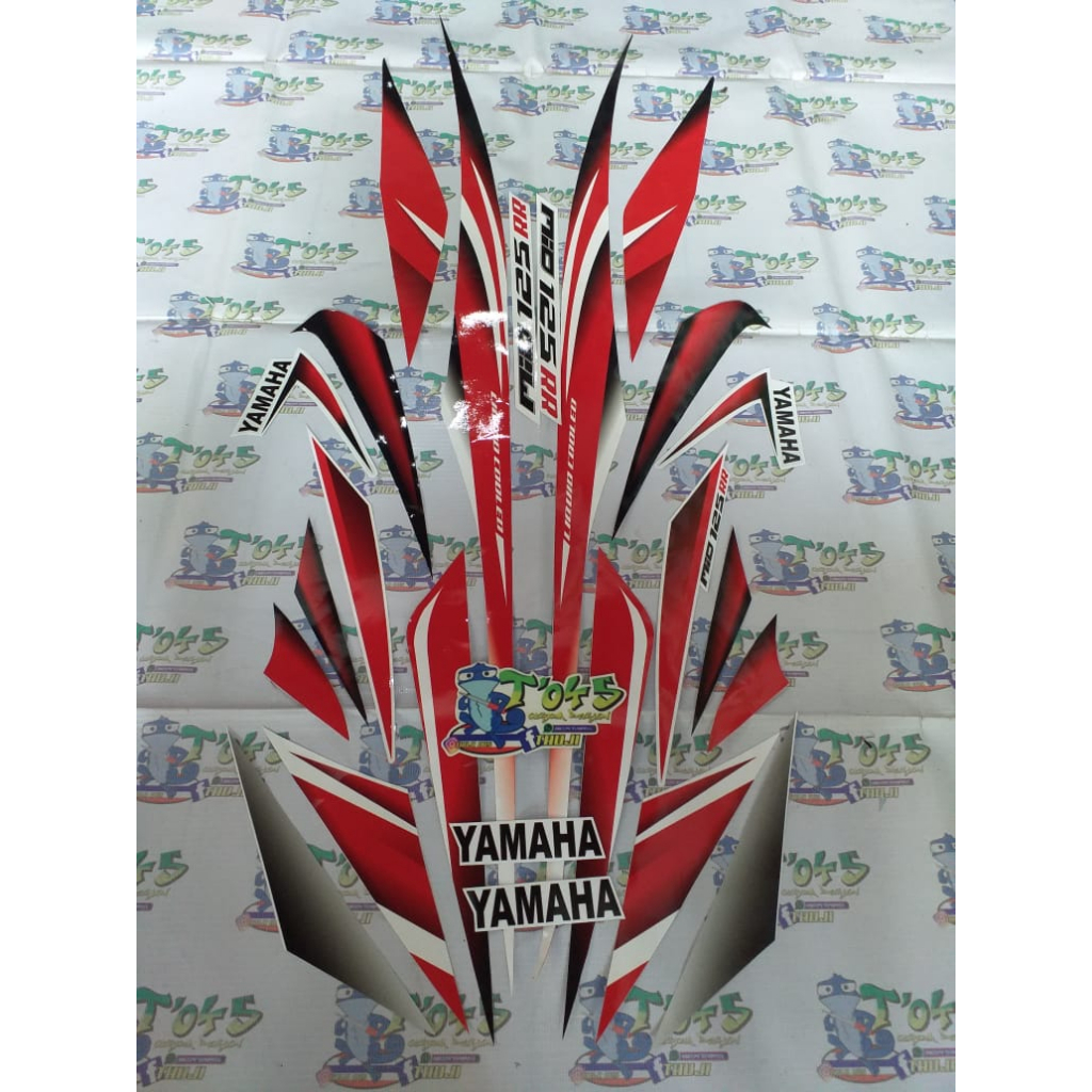 Jual Sticker striping mio 125 rr thai xeon karbu rc | Shopee Indonesia