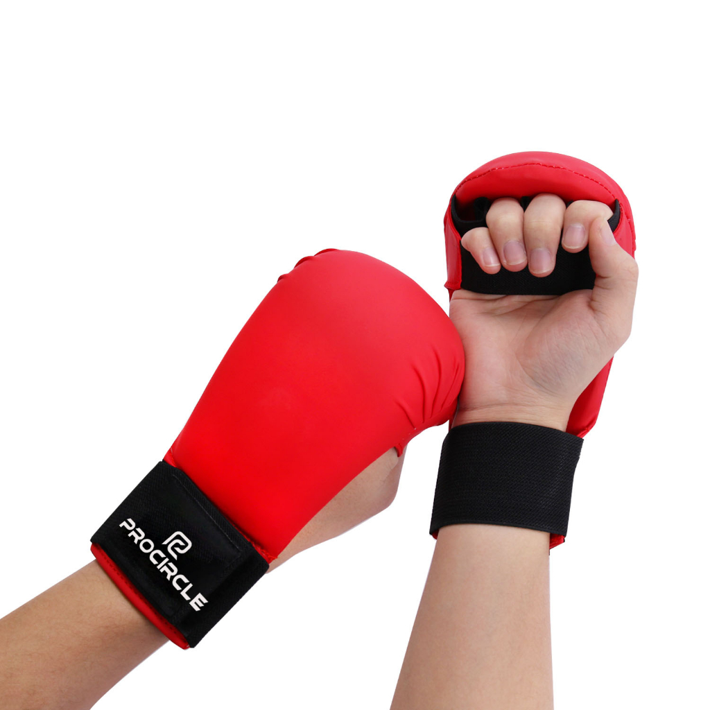 Jual Glove Hand Protector Karate Kumite - Sarung Tangan Tinju Karate ...