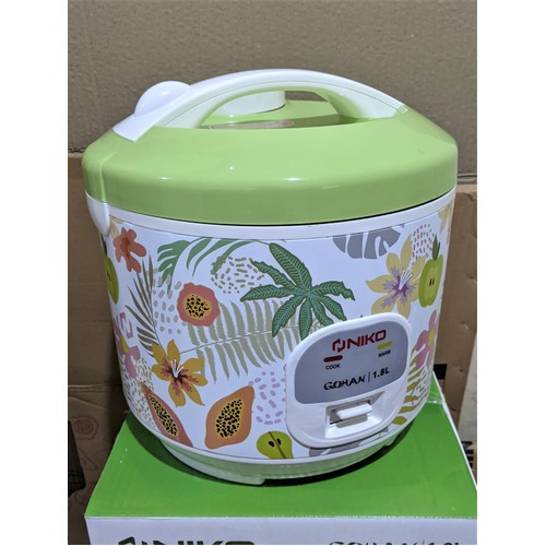 Jual Rice Cooker Niko Gohan Tropical 1,2 LITER / Gohan Culture / OISHI ...