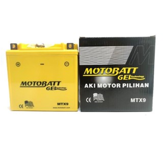 Jual Aki Motobatt MTX9 Original AKI GEL 12V 9AH UNTUK MOTOR THUNDER
