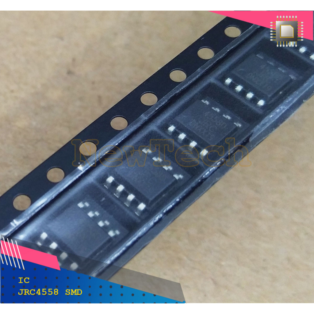 Jual IC JRC4558 JRC4558D JRC 4558 4558D SMD SOP8 SOP 8 Dual Operational