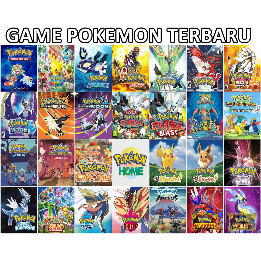 Jual Pokemon Terbaru Game Untuk Komputer PC Laptop KOLEKSI LENGKAP ...