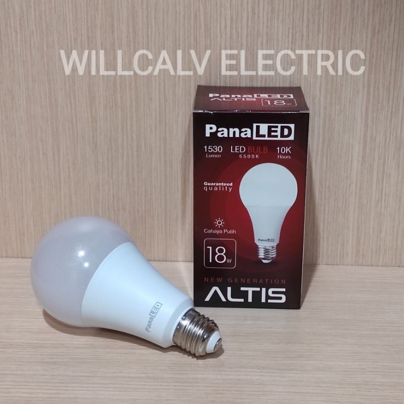 Jual Lampu Led Bulb Panaled Altis W Cahaya Putih E K Shopee Indonesia